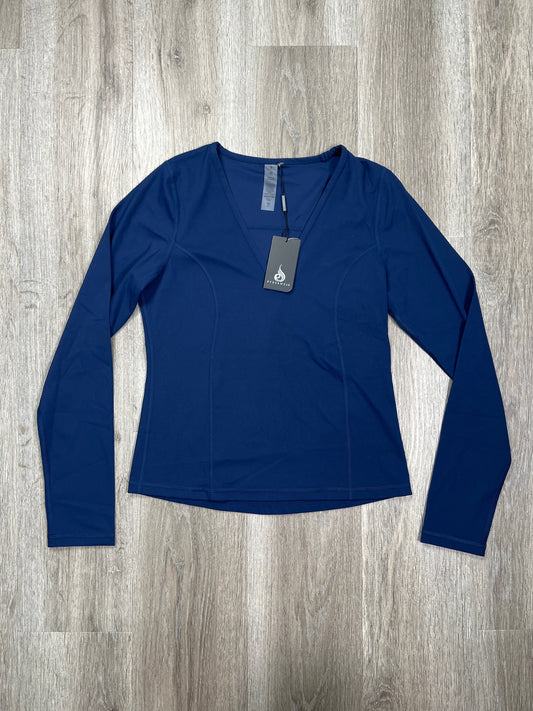 Blue Athletic Top Long Sleeve Crewneck ryderwear , Size M