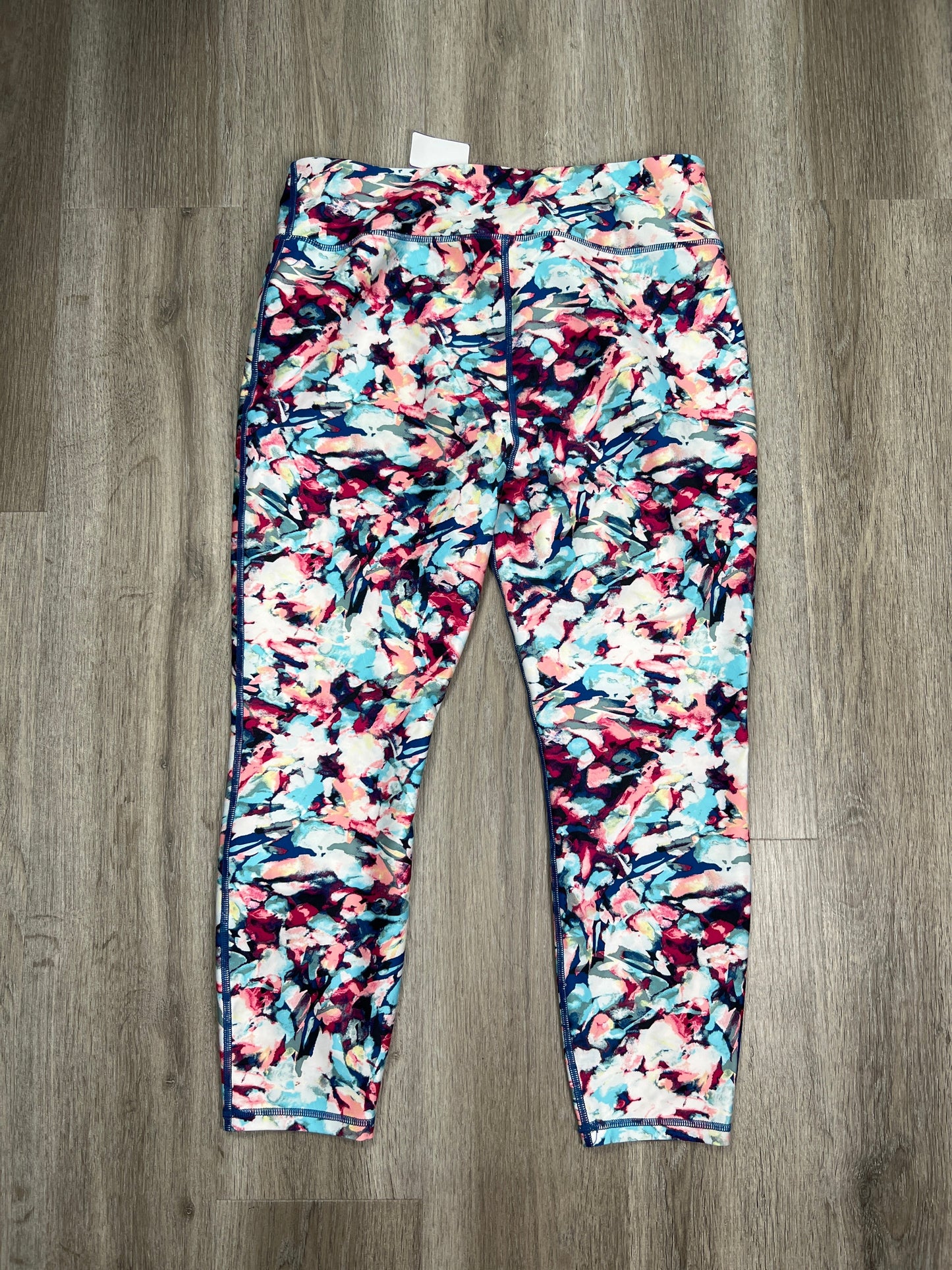 Multi-colored Athletic Leggings Avia, Size Xl