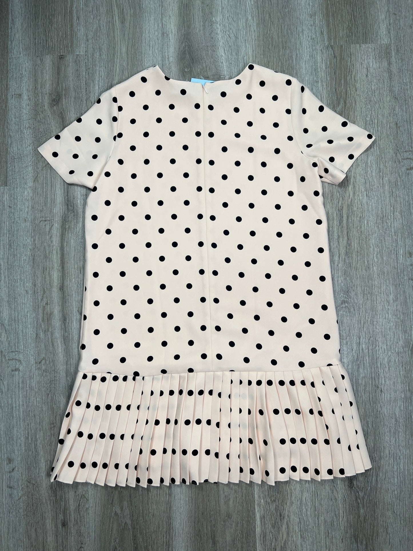 Polkadot Pattern Dress Casual Short Ann Taylor, Size Petite L