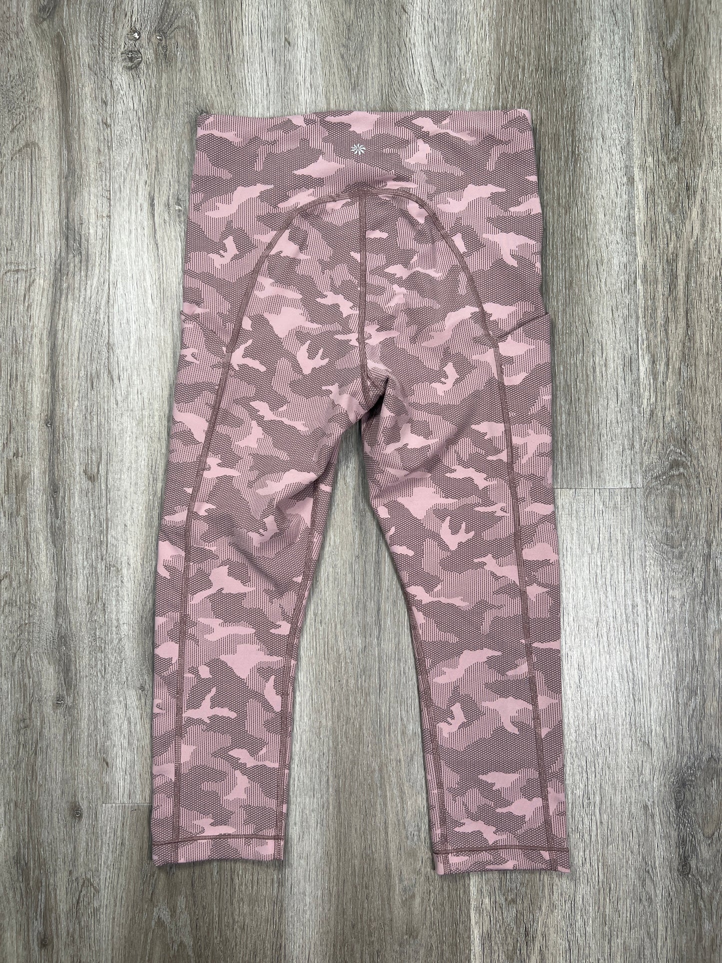 Pink Athletic Leggings Athleta, Size M