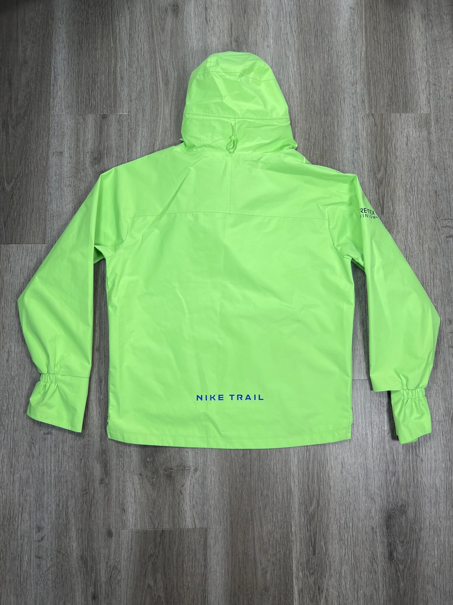 Green Jacket Windbreaker Nike Apparel, Size S