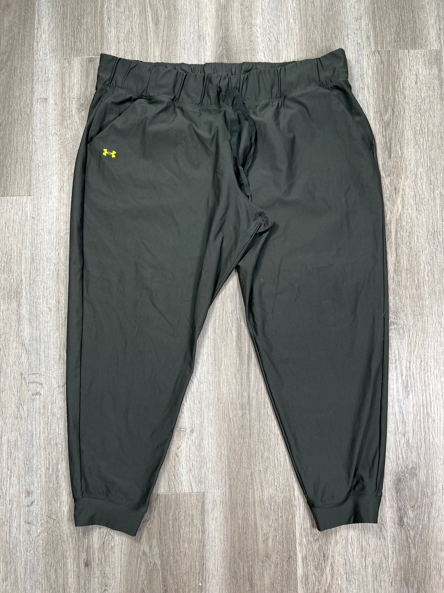 Green Athletic Pants Under Armour, Size 1x