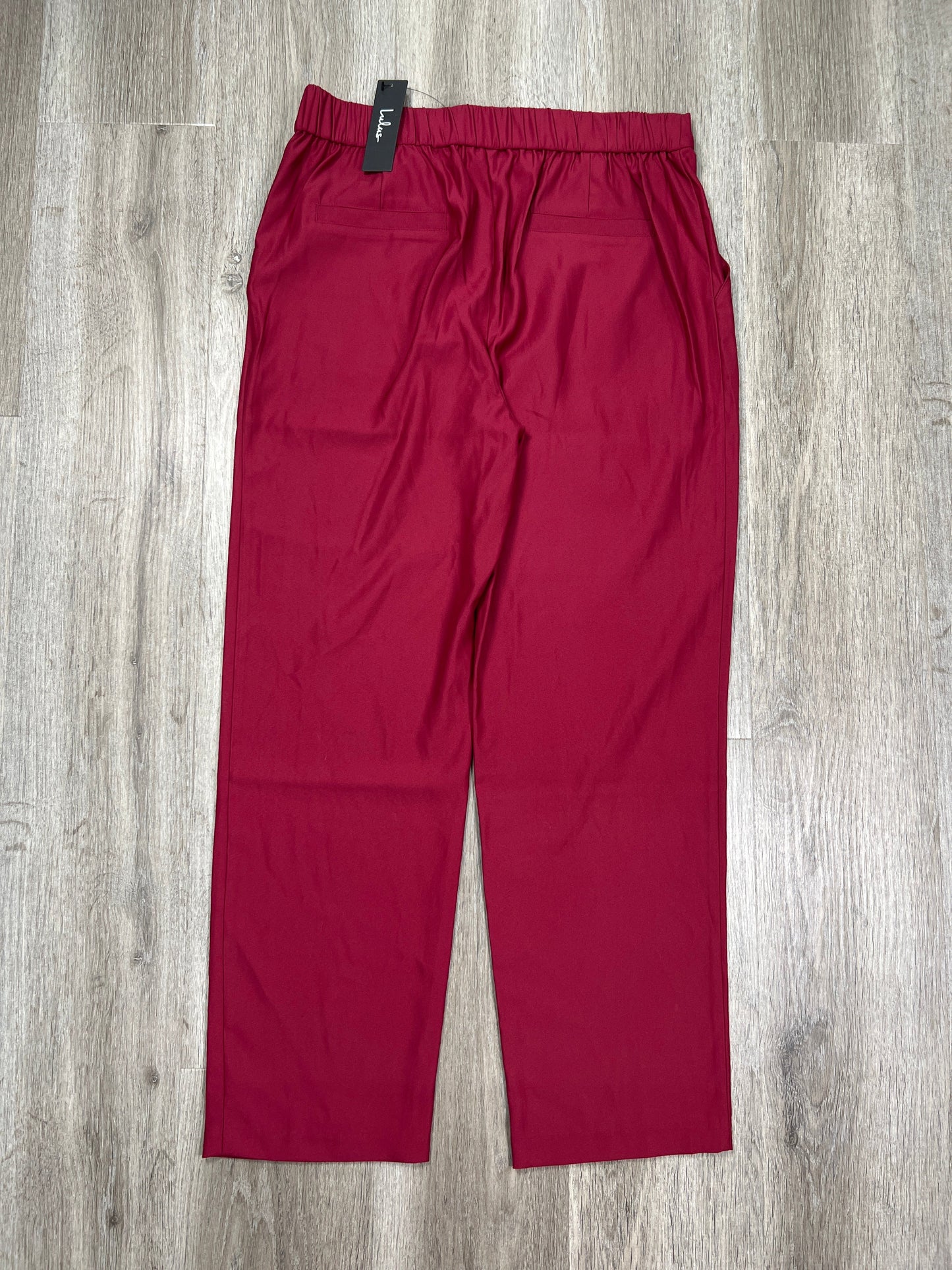 Red Pants Dress Lulus, Size L