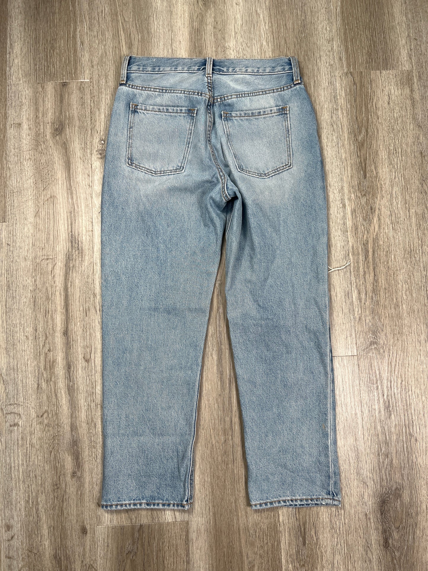 Blue Denim Jeans Straight Old Navy, Size 0