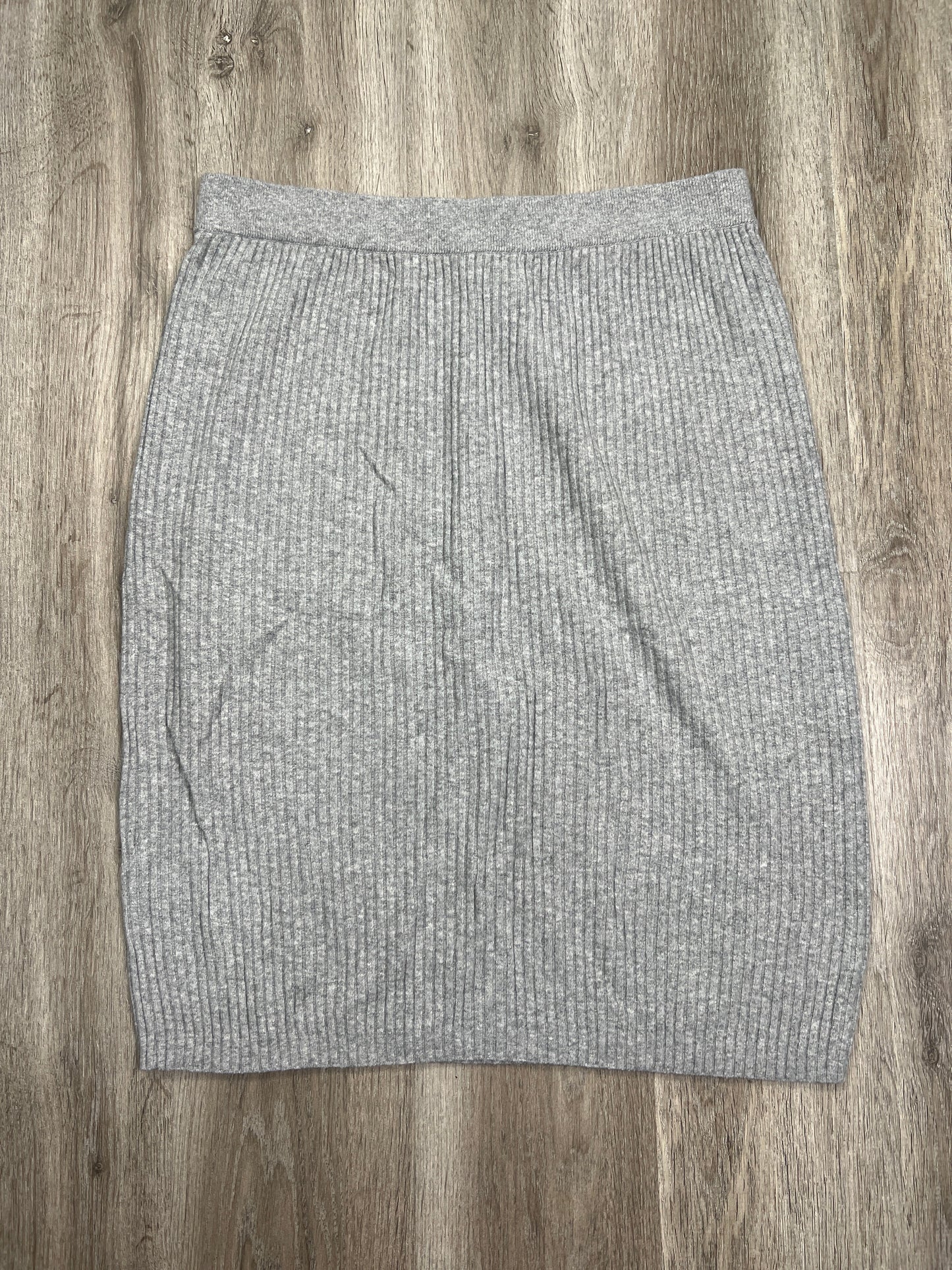 Grey Skirt Midi Gap, Size Xl