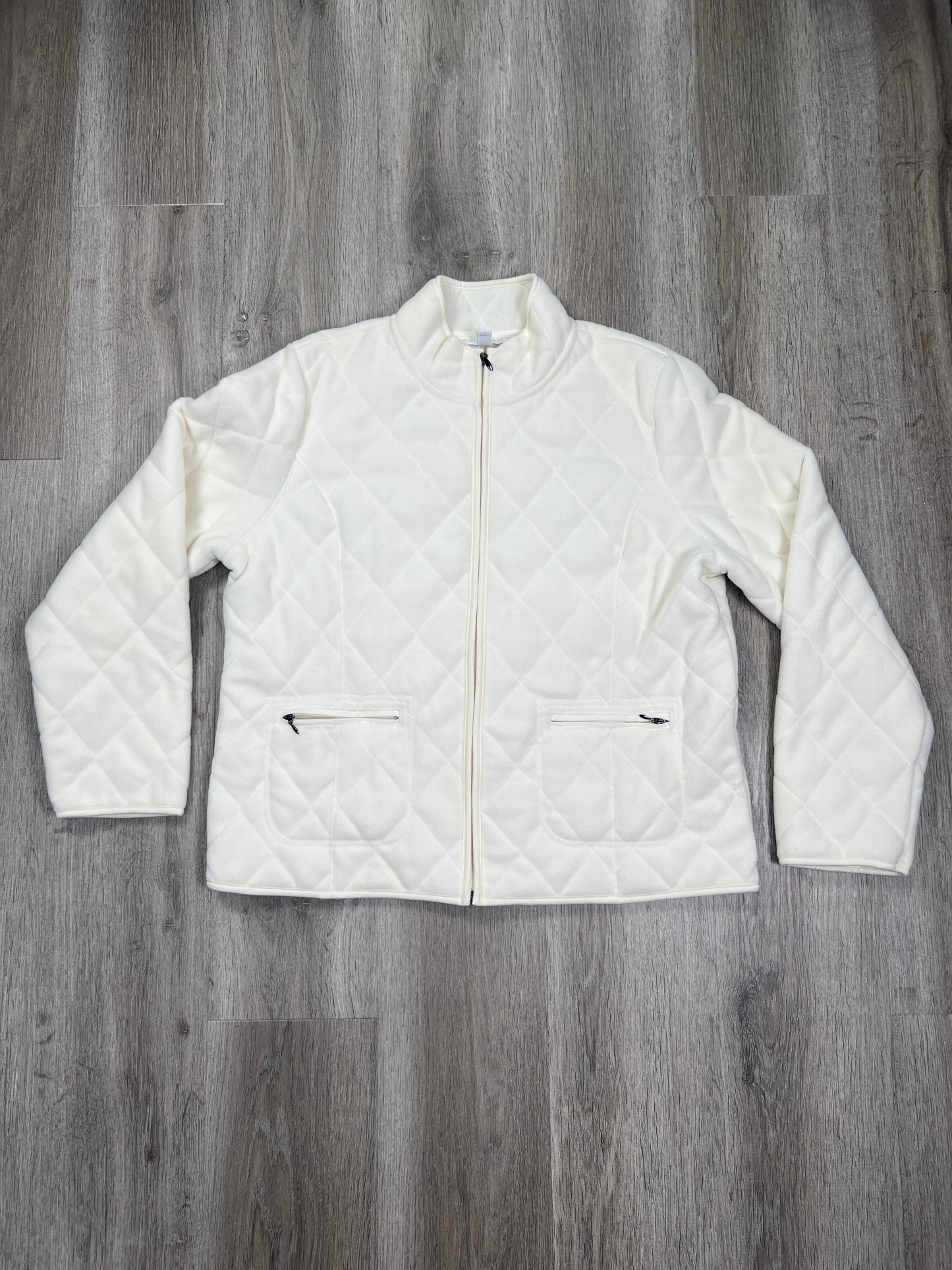 White Jacket Puffer & Quilted Charter Club, Size Xl