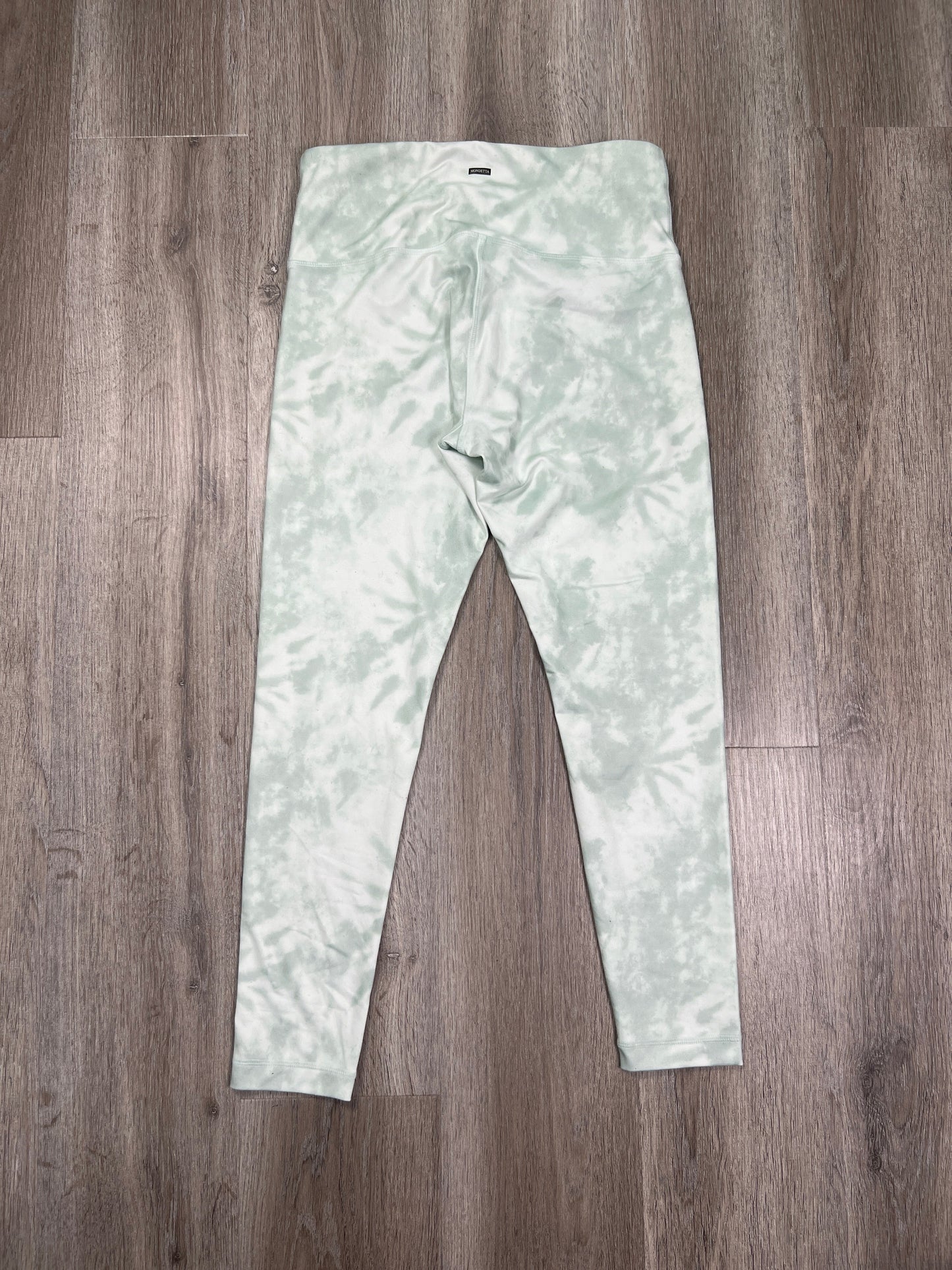 Green Athletic Leggings Mondetta, Size M