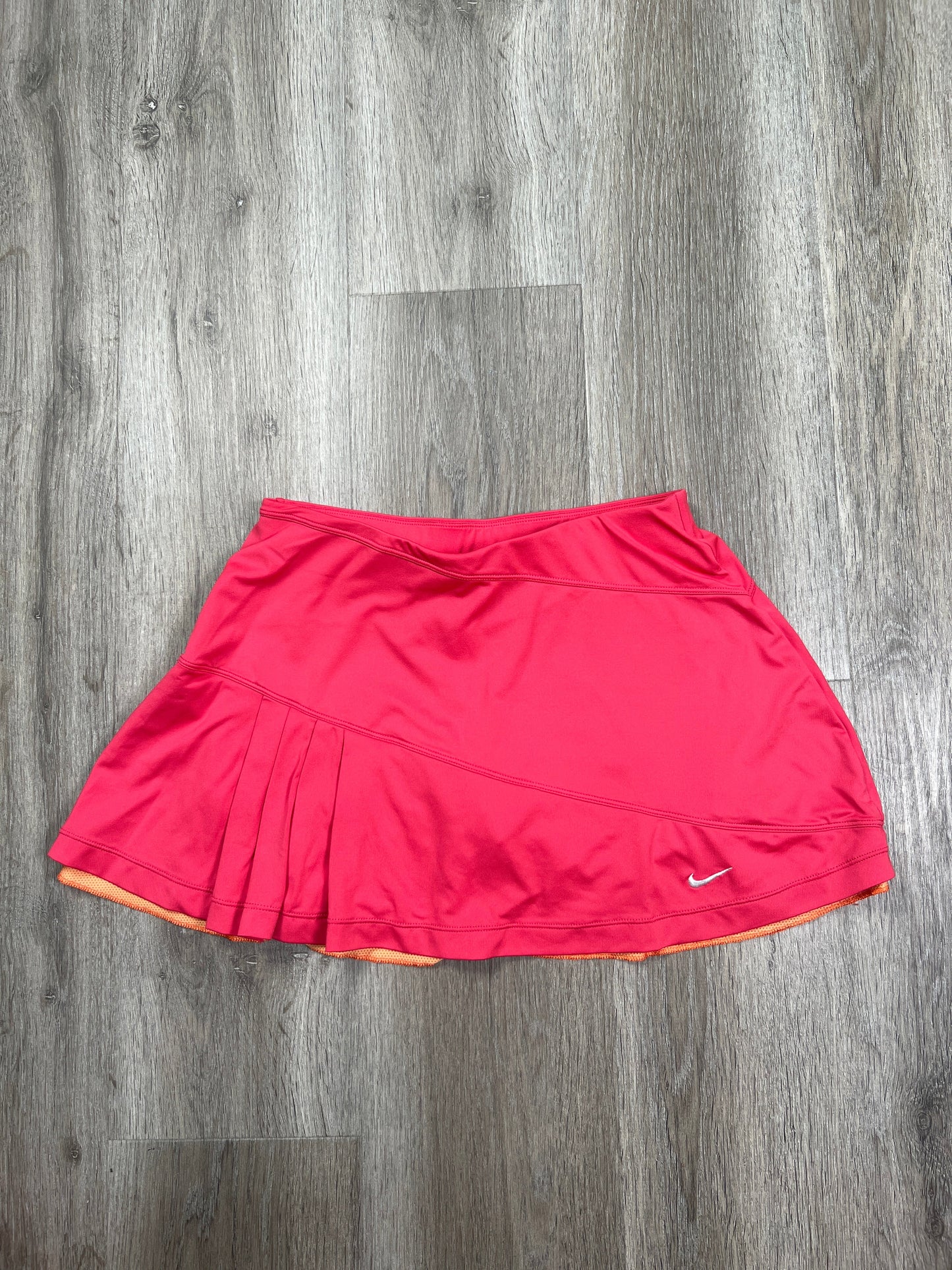 Athletic Skort By Nike Apparel In Pink, Size: S