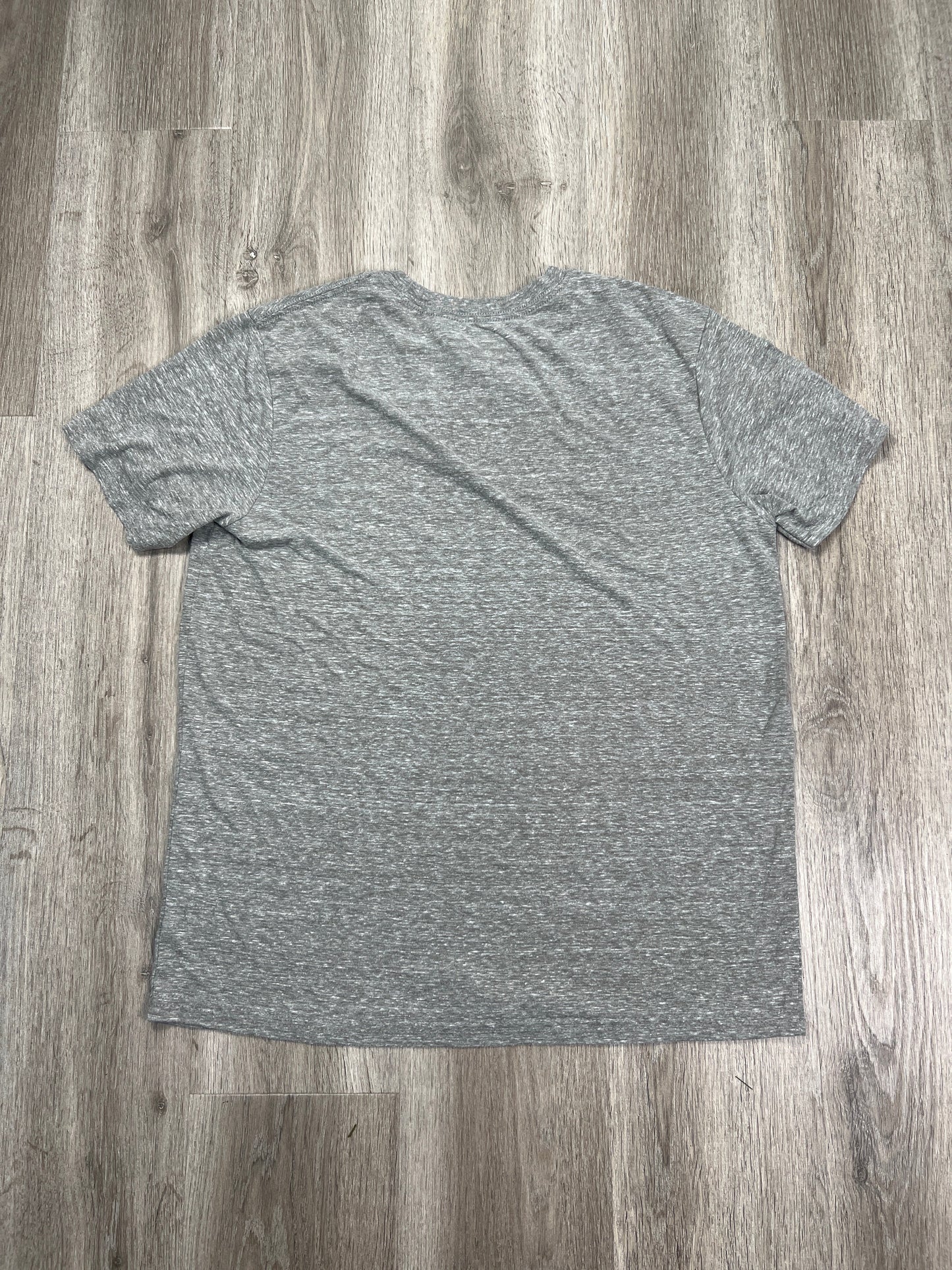 Top Short Sleeve By Disney Store In Grey, Size: L