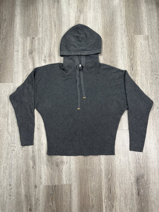 Sweatshirt Hoodie By Cyrus Knits In Grey, Size: S