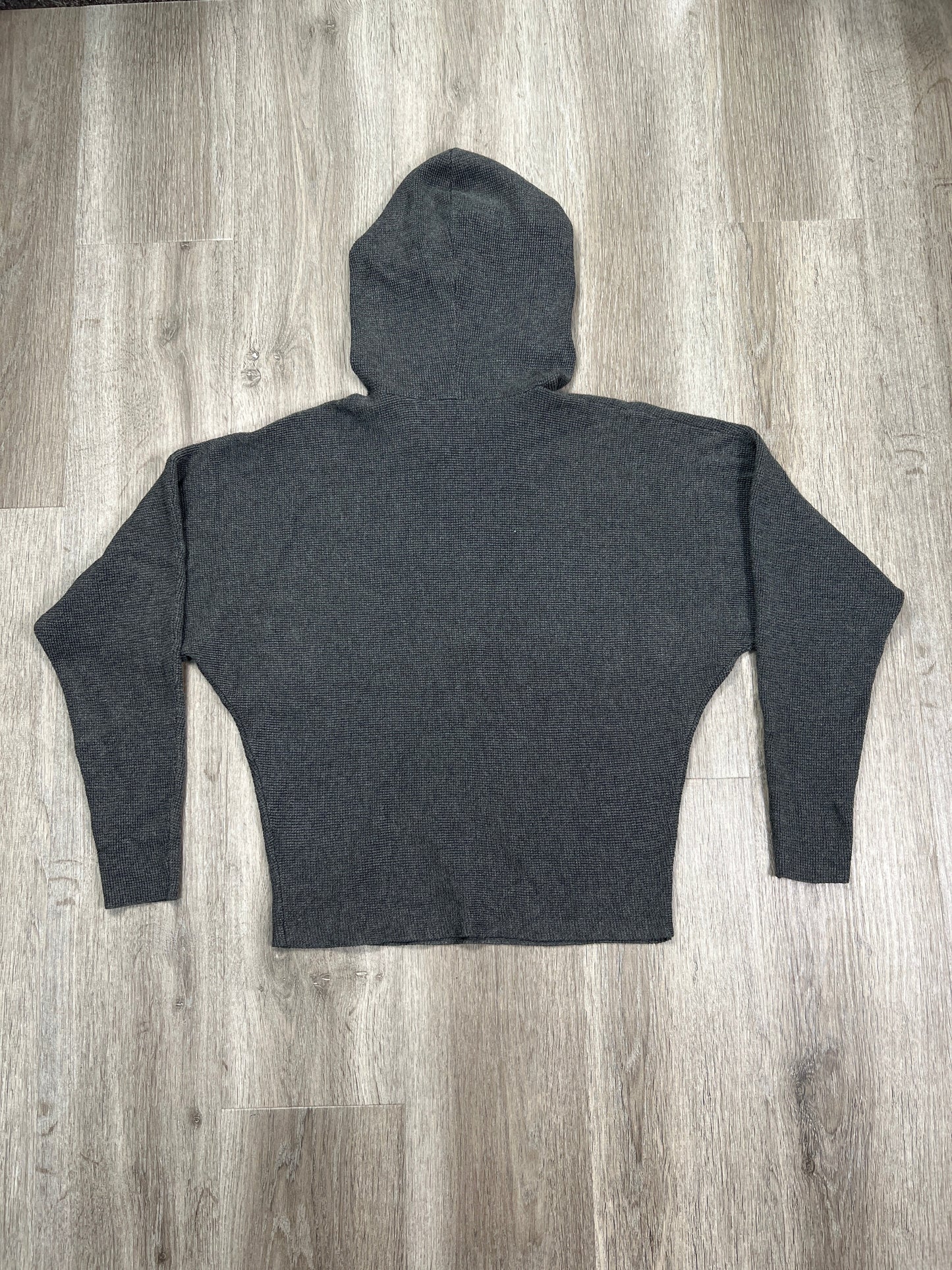 Sweatshirt Hoodie By Cyrus Knits In Grey, Size: S