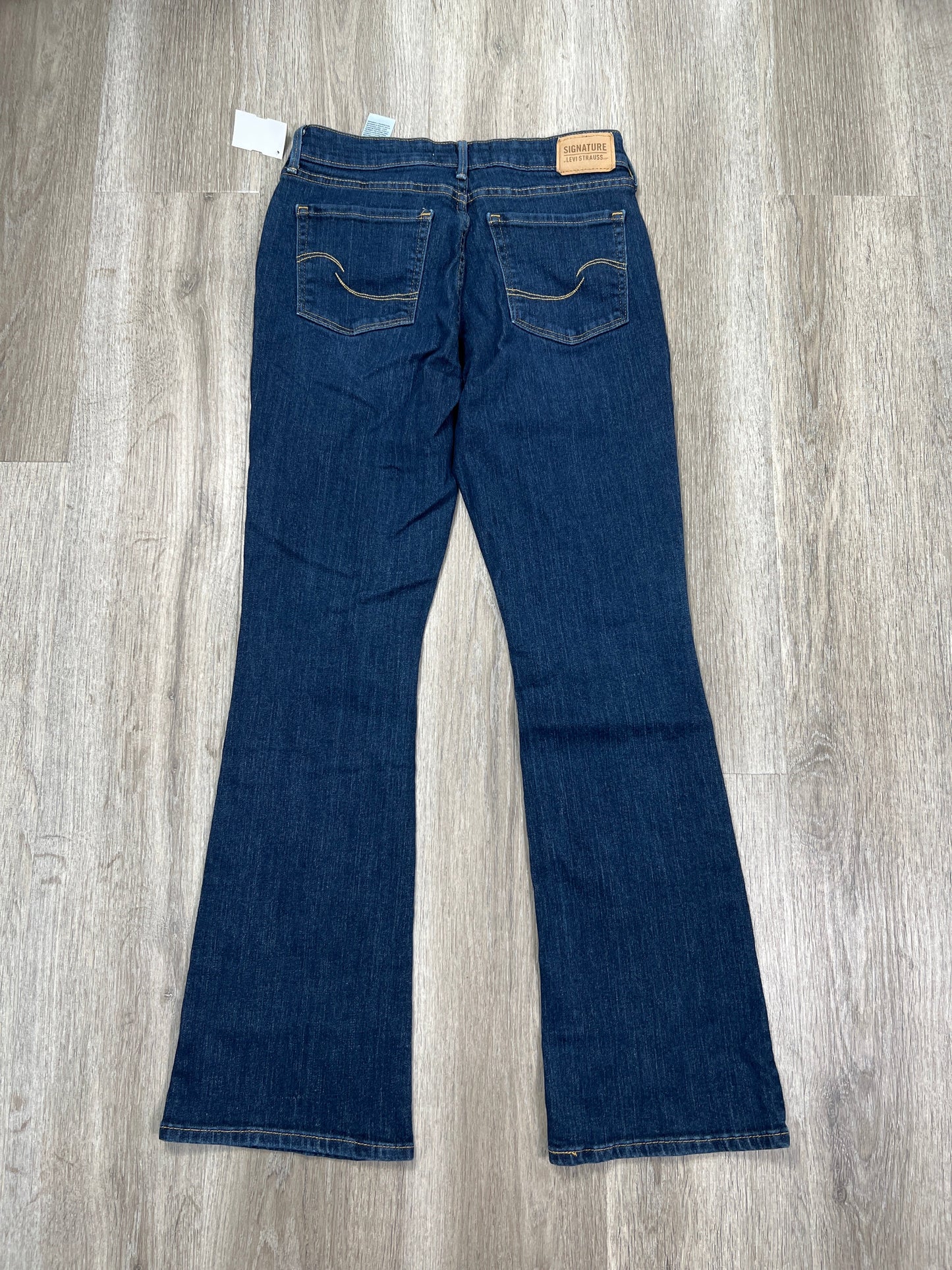 Jeans Boot Cut By Levis In Blue Denim, Size: 4