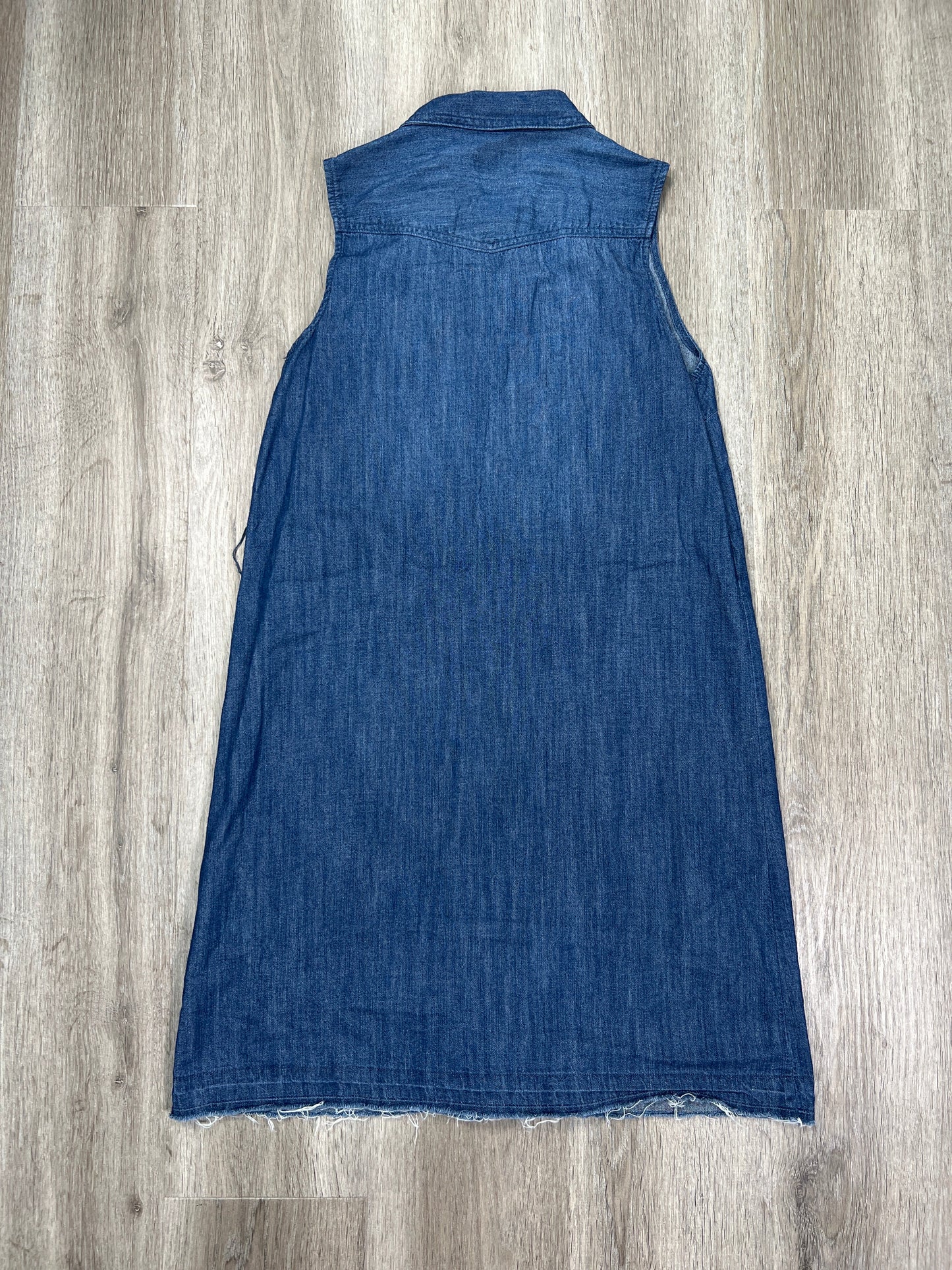 Dress Casual Short By Universal Thread In Blue Denim, Size: S