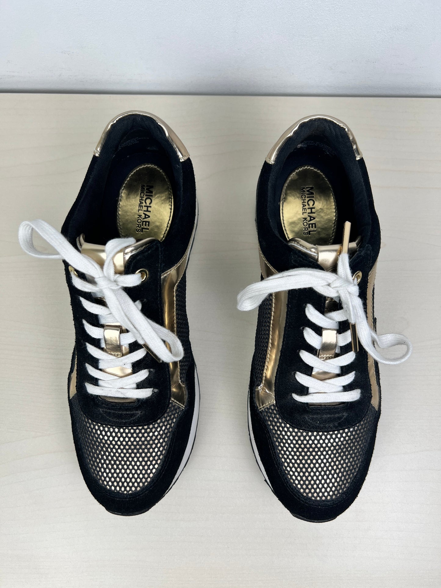 Shoes Sneakers By Michael By Michael Kors In Black, Size: 8