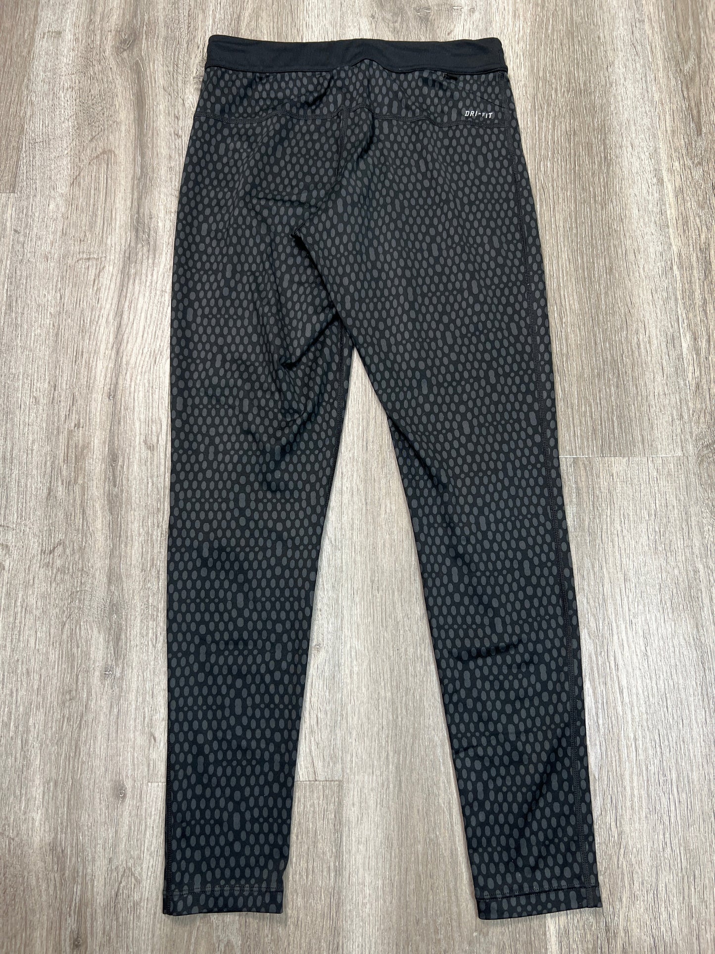 Athletic Leggings By Nike Apparel In Black, Size: S