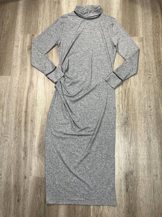 Dress Casual Maxi By Athleta In Grey, Size: M