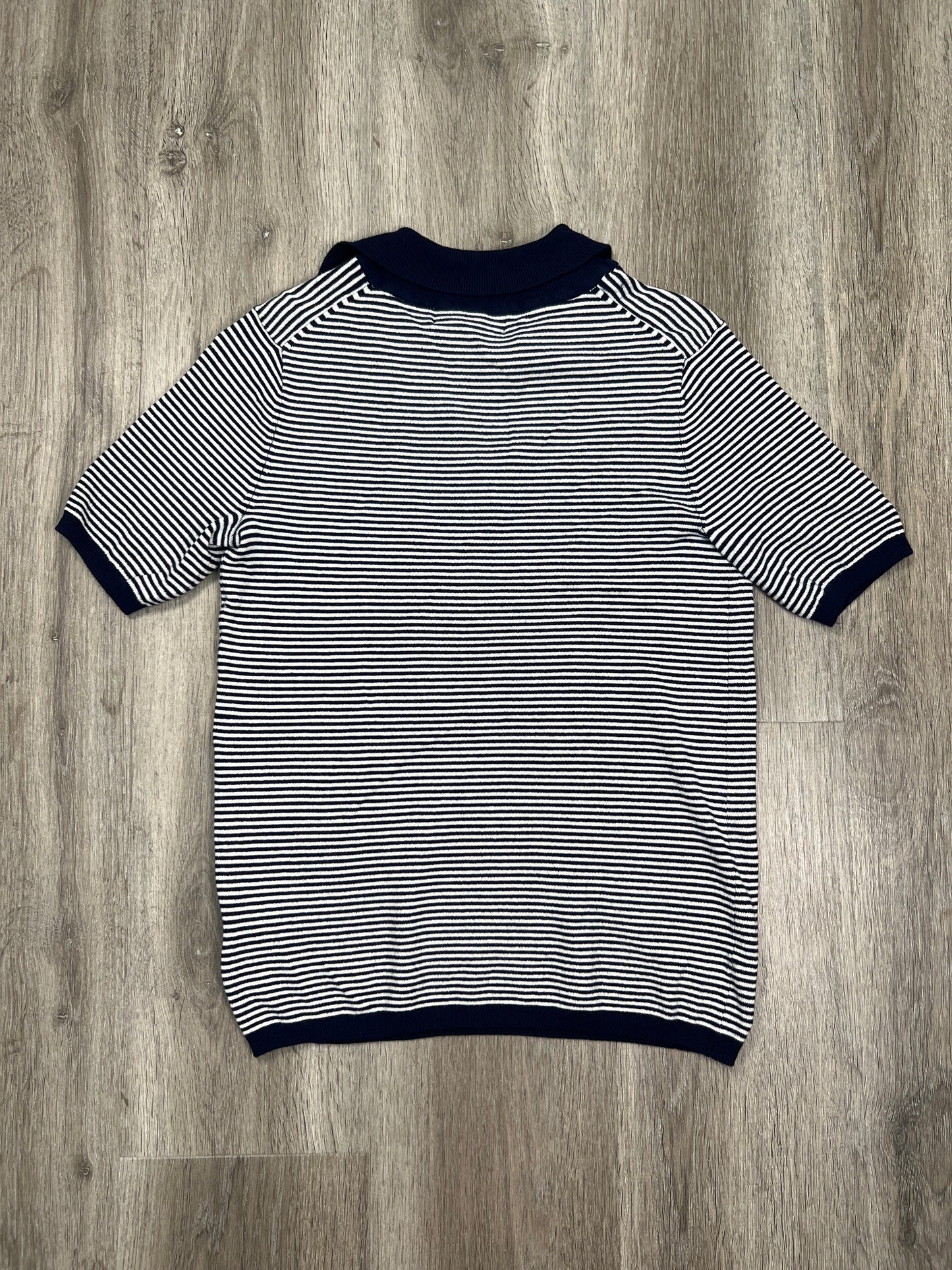 Striped Pattern Sweater Short Sleeve Philosophy , Size Xs