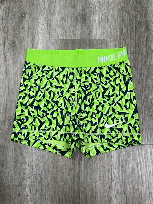 Green Athletic Shorts Nike Apparel , Size S