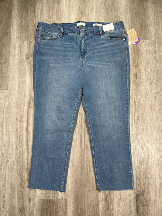 Blue Denim Jeans Straight Jessica Simpson, Size 20
