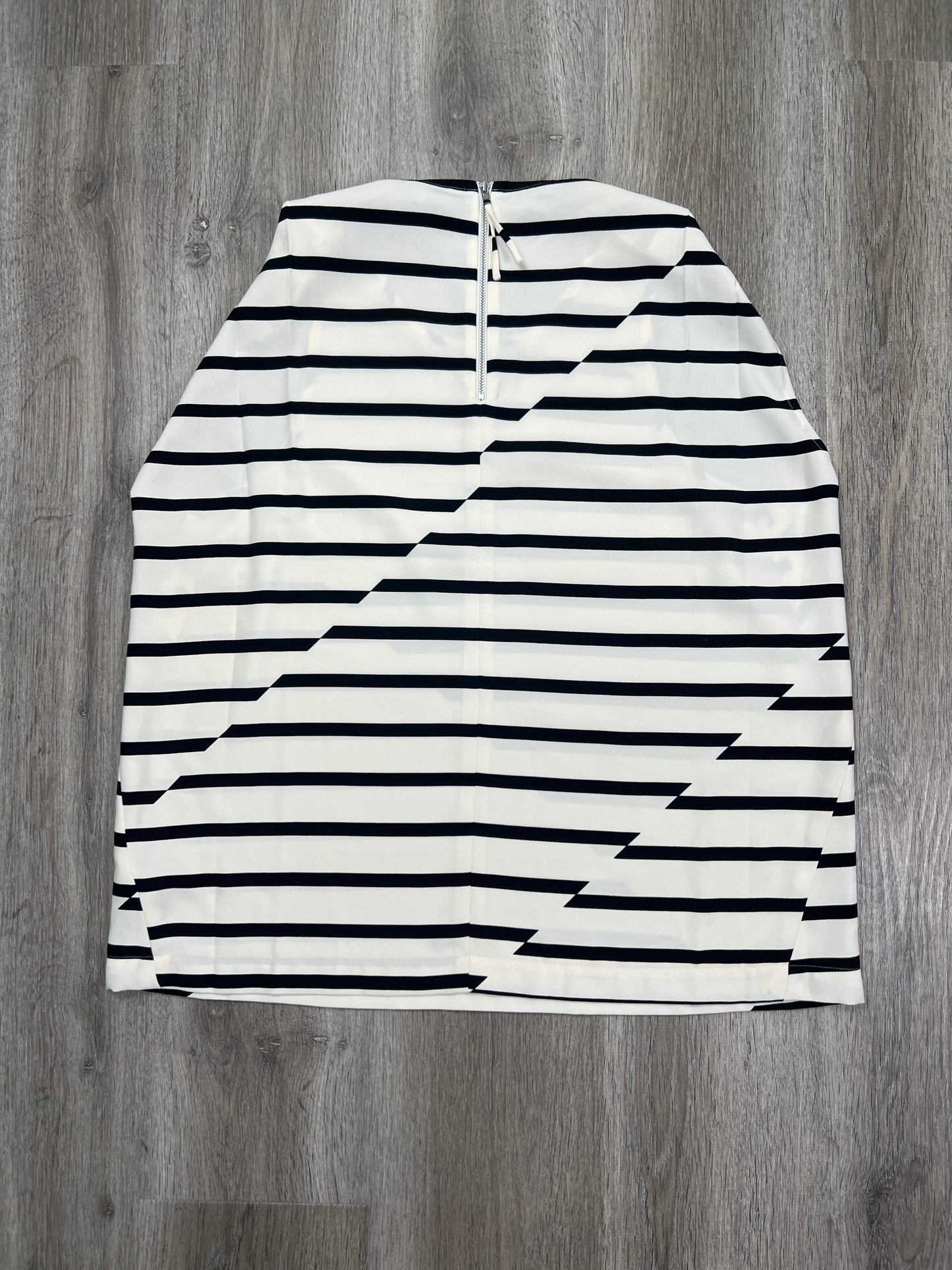 Striped Pattern Blouse Sleeveless Madewell, Size L