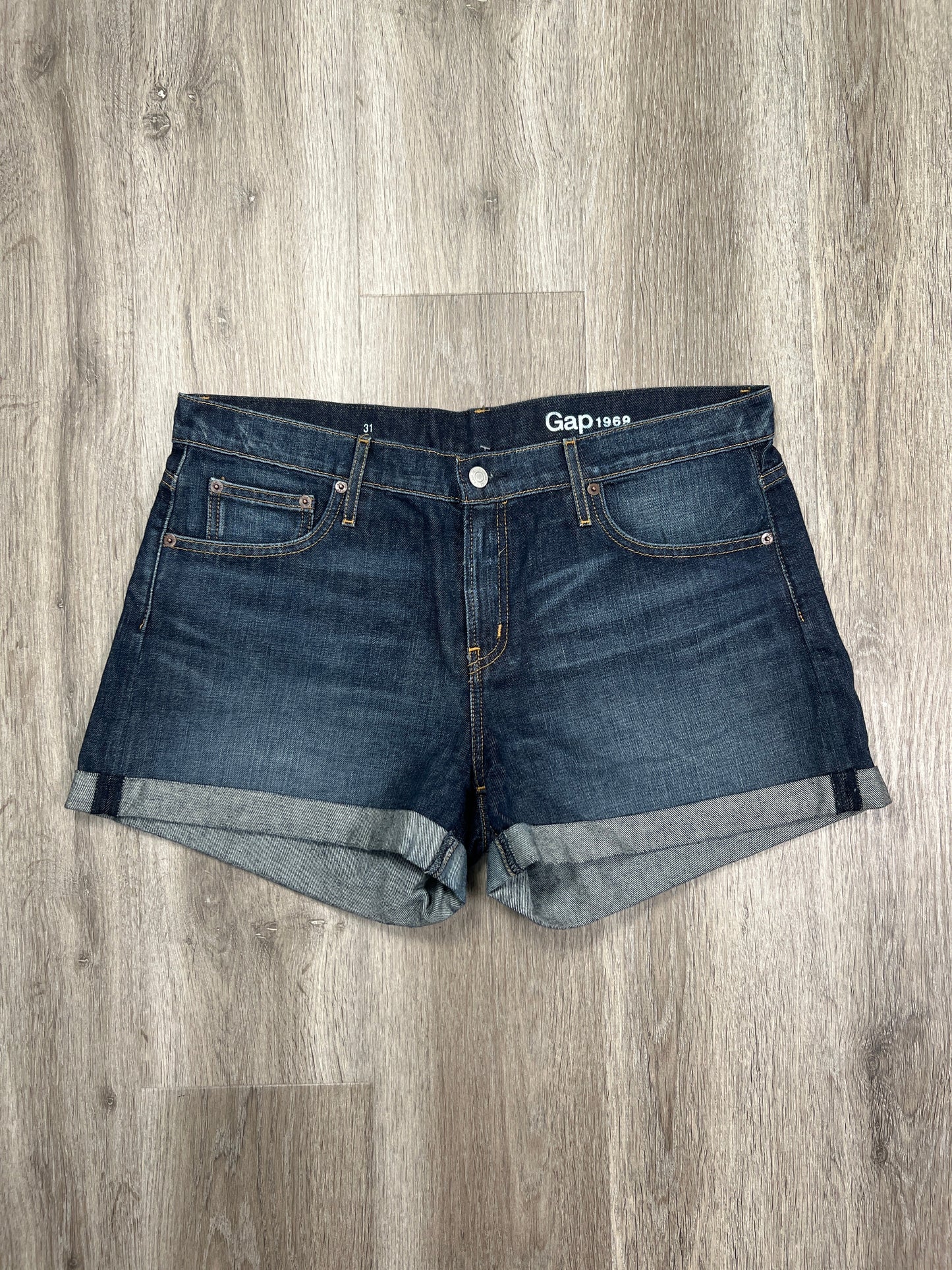 Blue Denim Shorts Gap, Size L