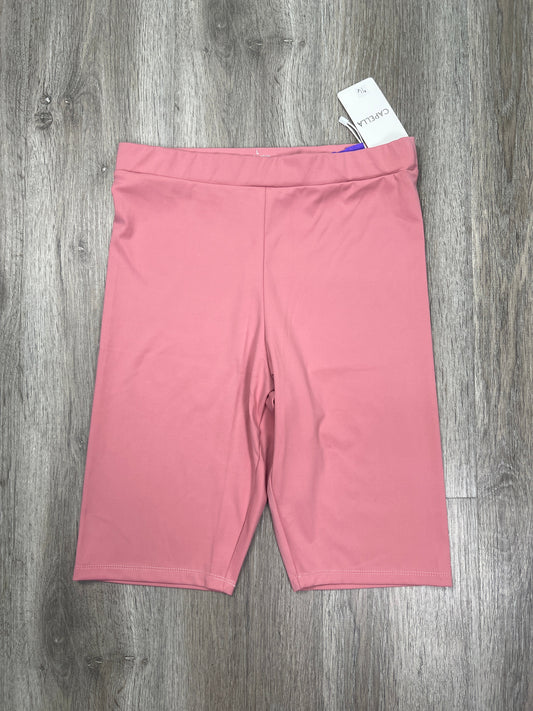 Pink Athletic Shorts Capella Apparel, Size L