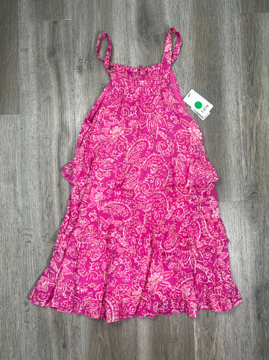 Pink Dress Casual Short Fate, Size S