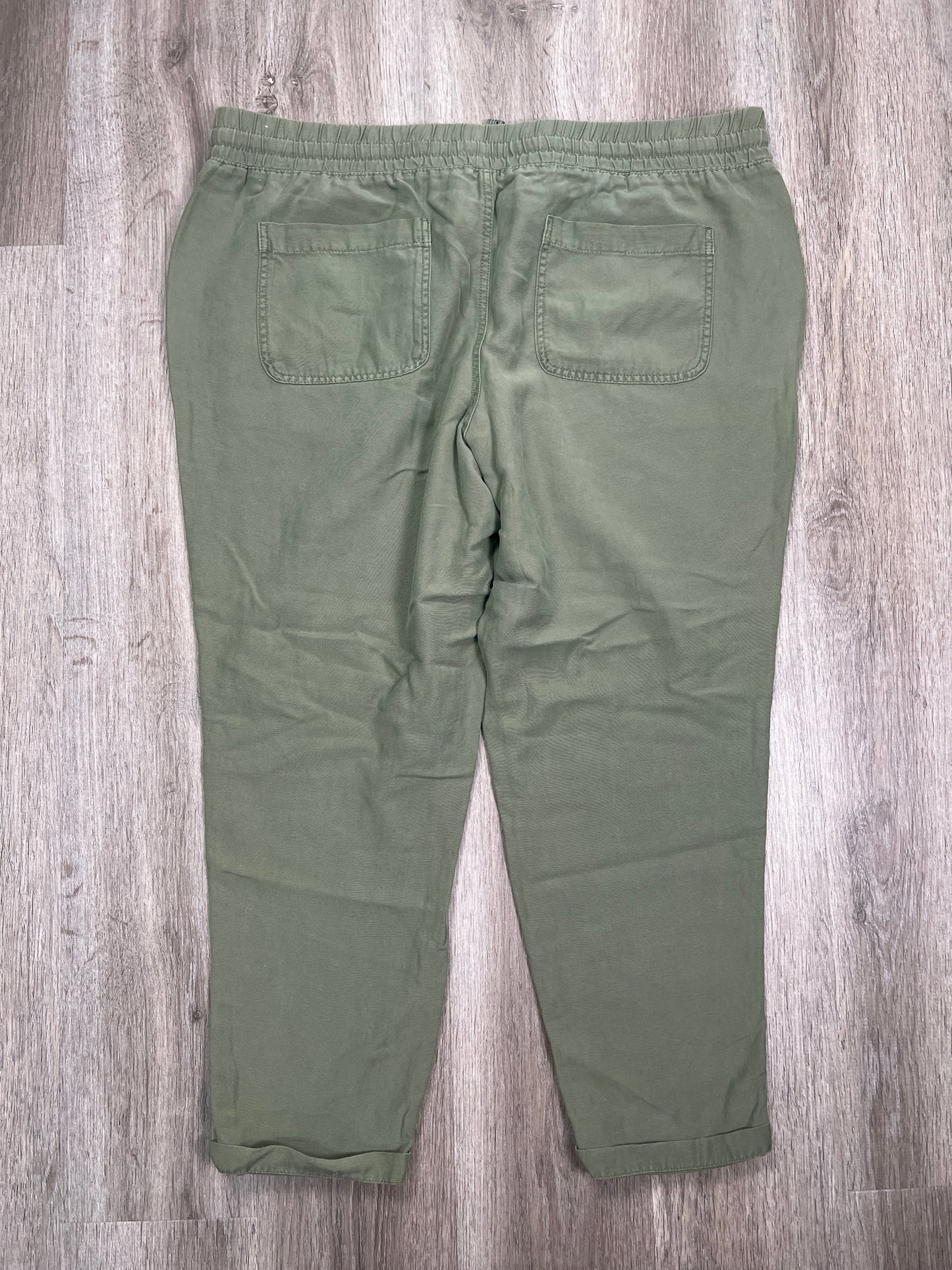 Green Pants Cargo & Utility Maurices, Size 3x