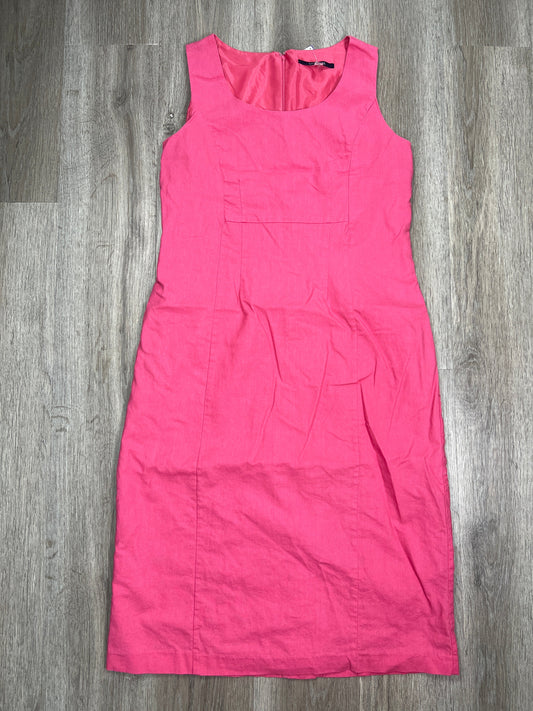 Pink Dress Casual Midi Chadwicks, Size Xl