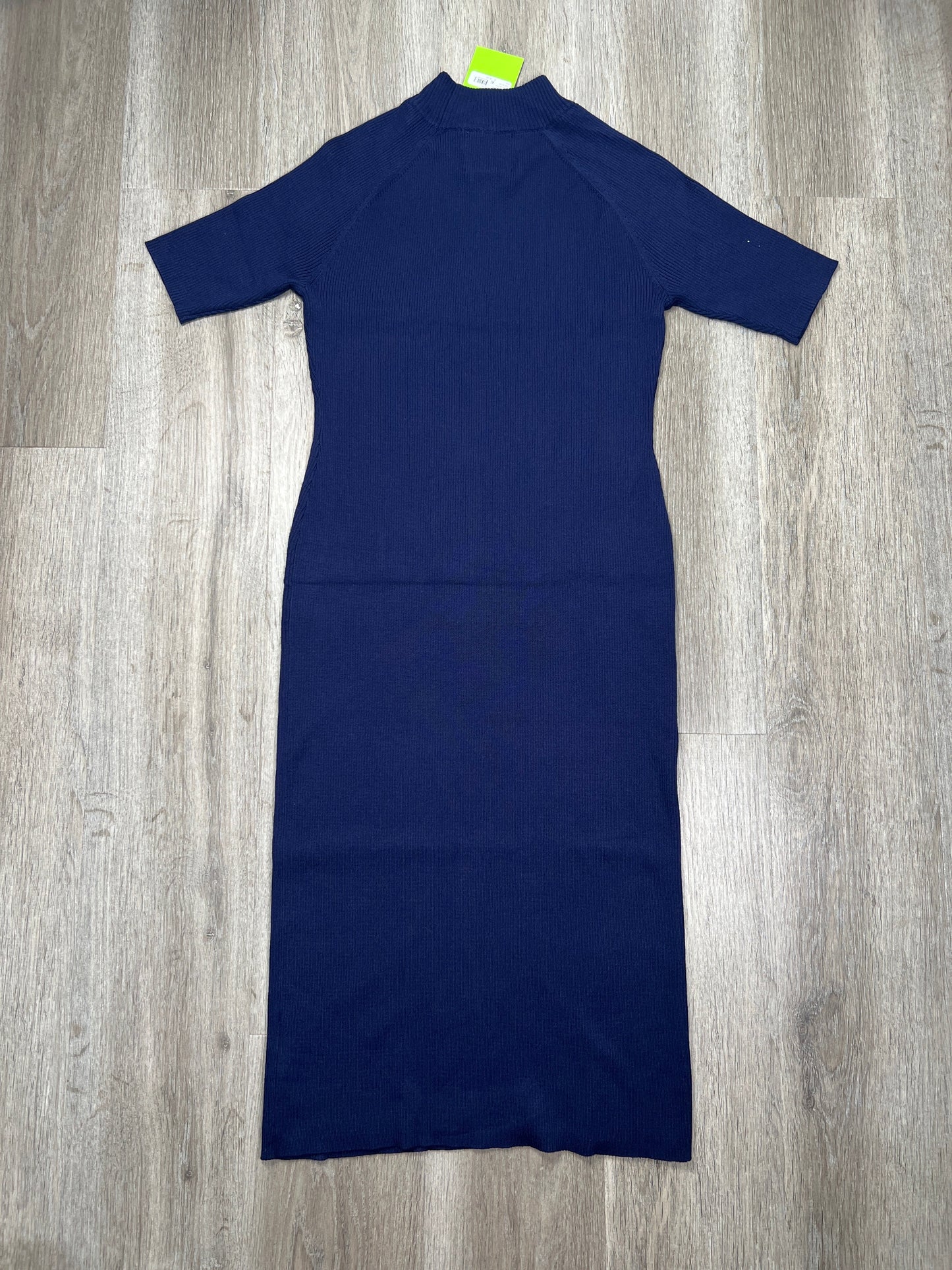 Navy Dress Casual Midi Sam Edelman, Size L