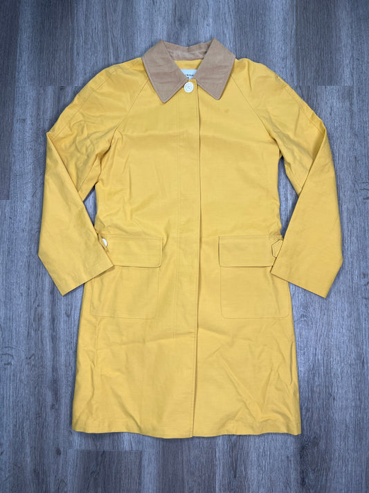 Yellow Coat Trench Coat Isaac Mizrahi, Size S