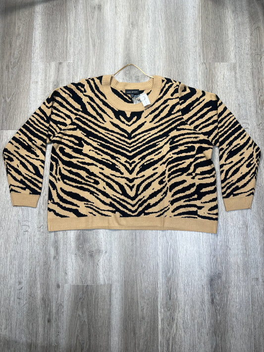 Sweater By Lane Bryant In Animal Print, Size: 2x