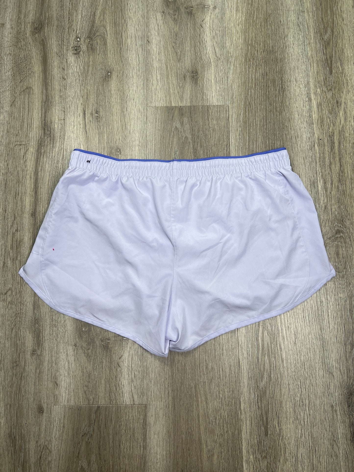 Purple Athletic Shorts Asics, Size Xl