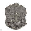 Top Long Sleeve By H&m In Geometric Pattern, Size: Xs
