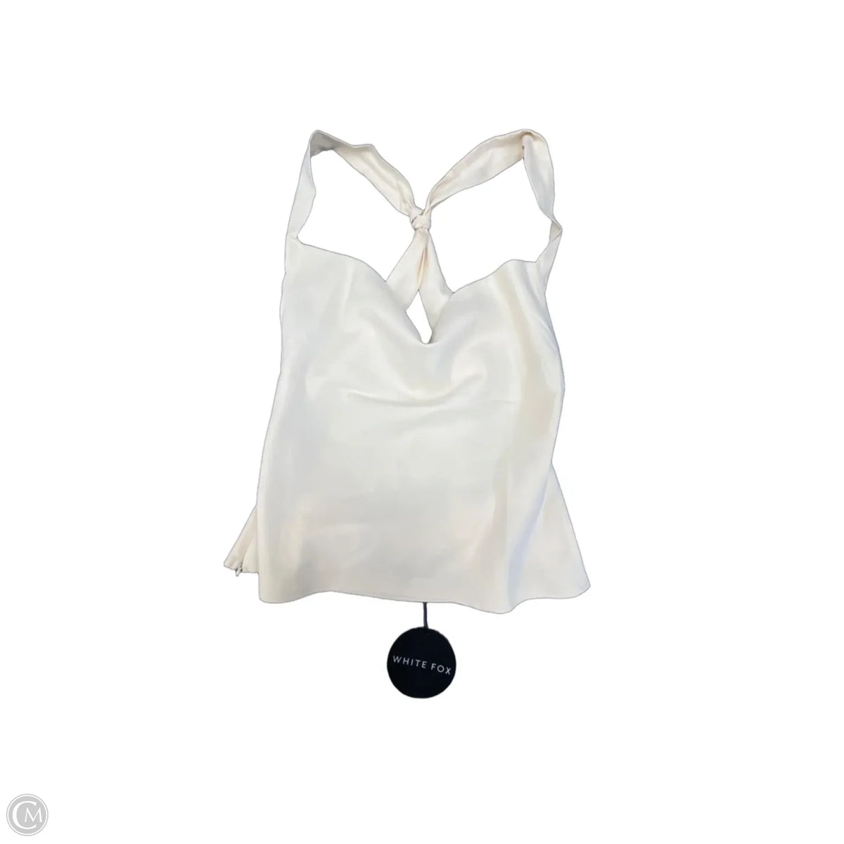 Top Sleeveless By White Fox In Ivory, Size: M