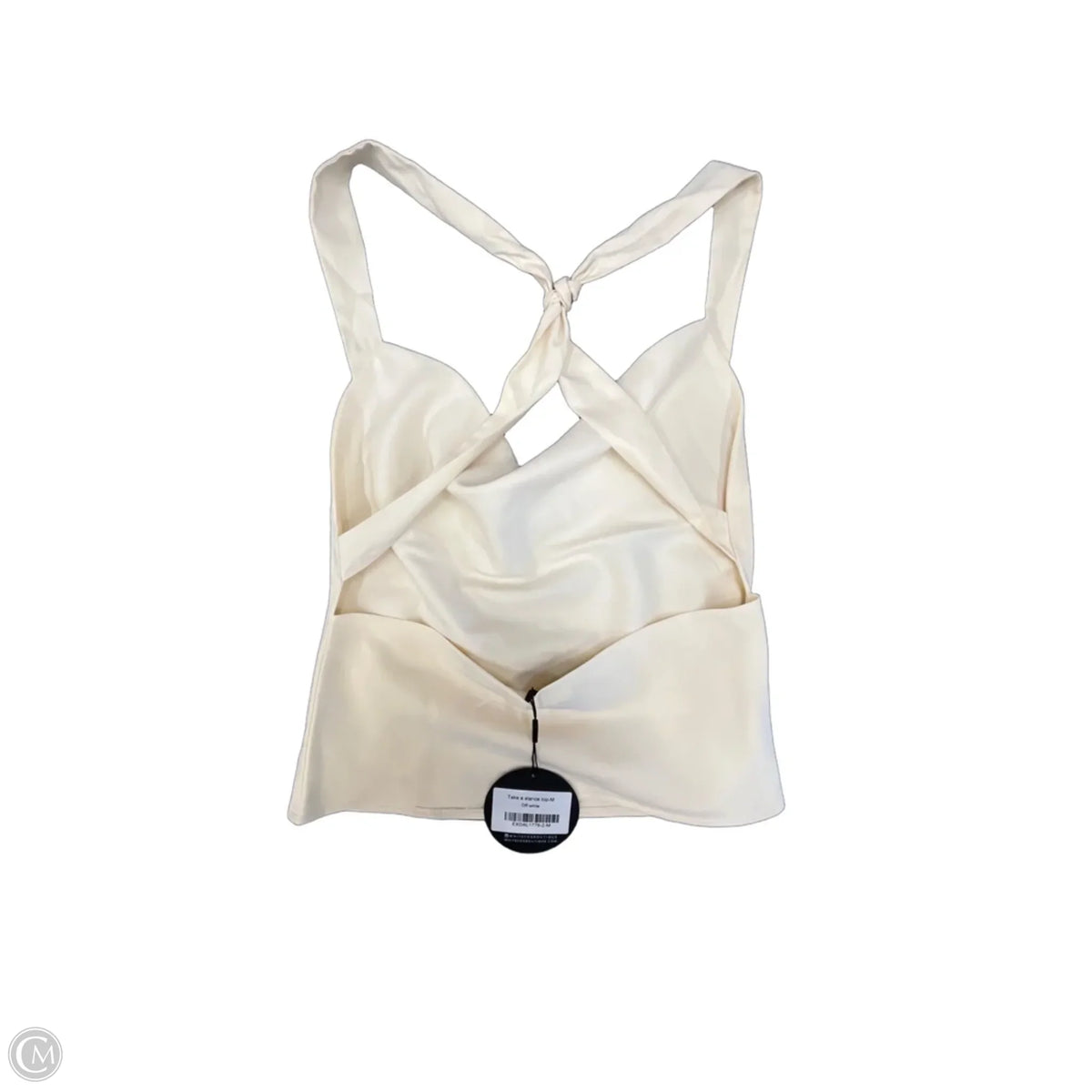 Top Sleeveless By White Fox In Ivory, Size: M