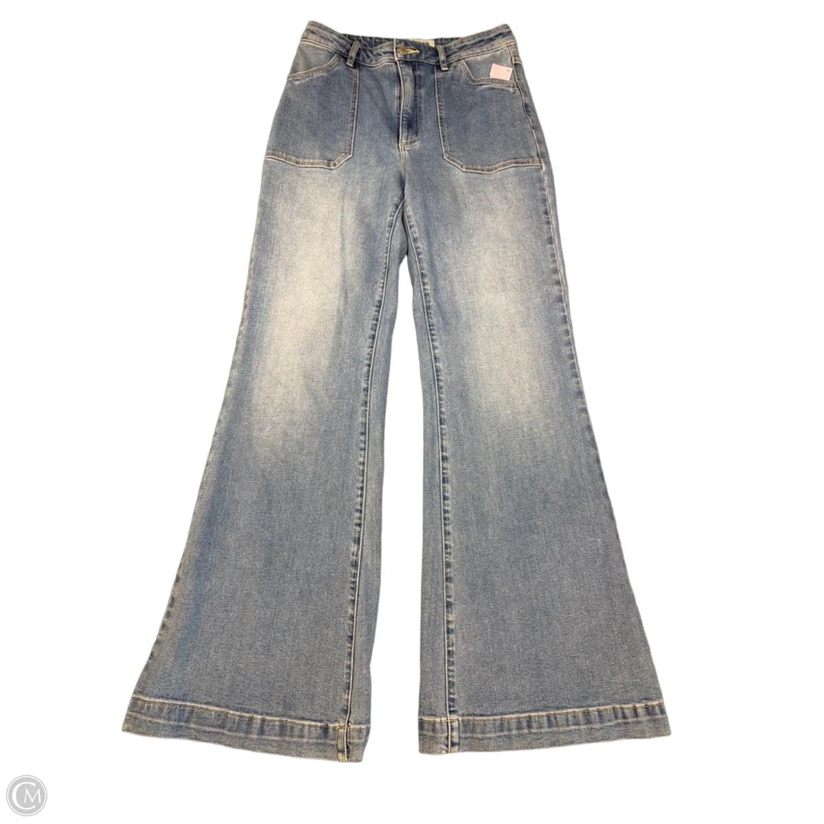 Jeans Flared By Rollas In Blue Denim, Size: 8