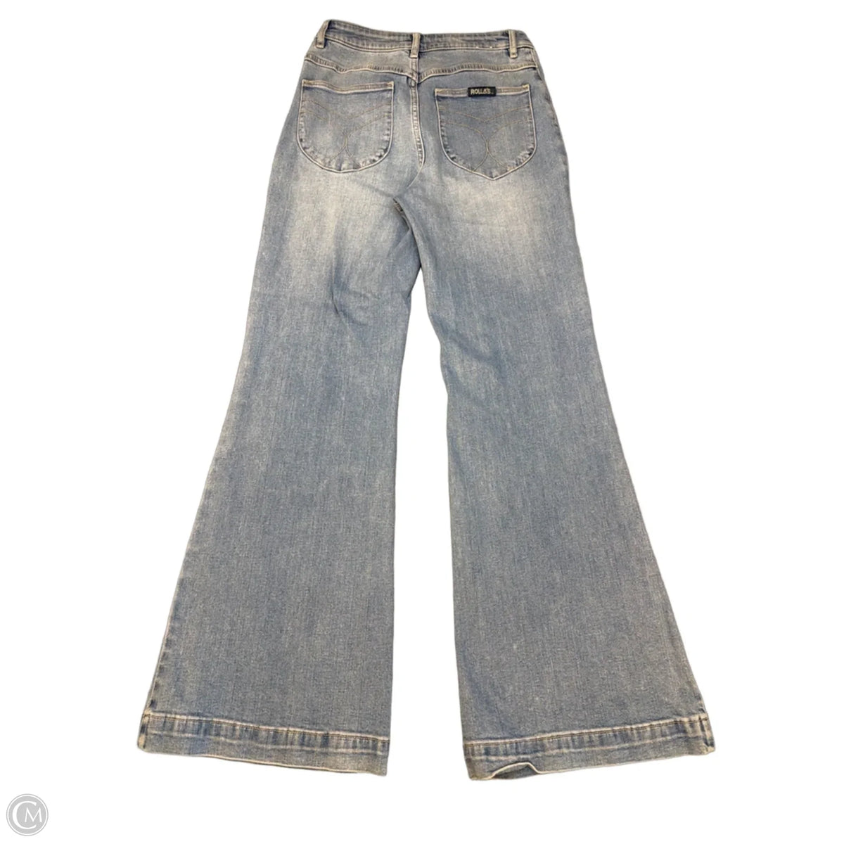 Jeans Flared By Rollas In Blue Denim, Size: 8