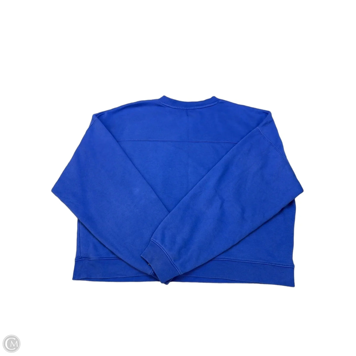 Sweatshirt Crewneck By Gap In Blue, Size: M