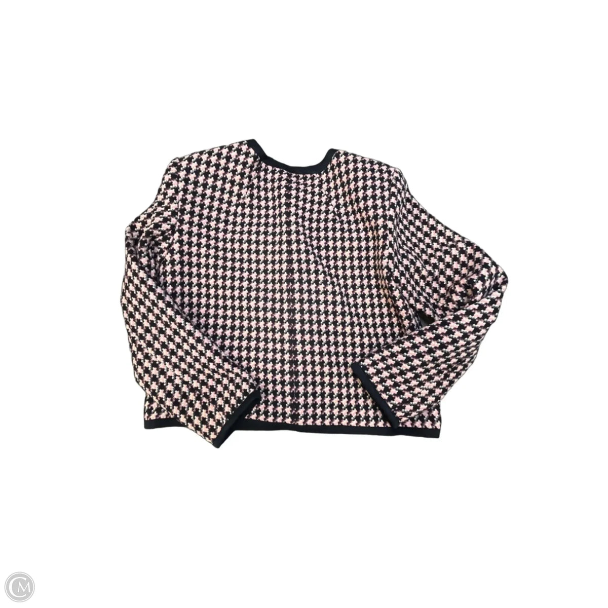 Blazer By Ann Taylor In Checkered Pattern, Size: S