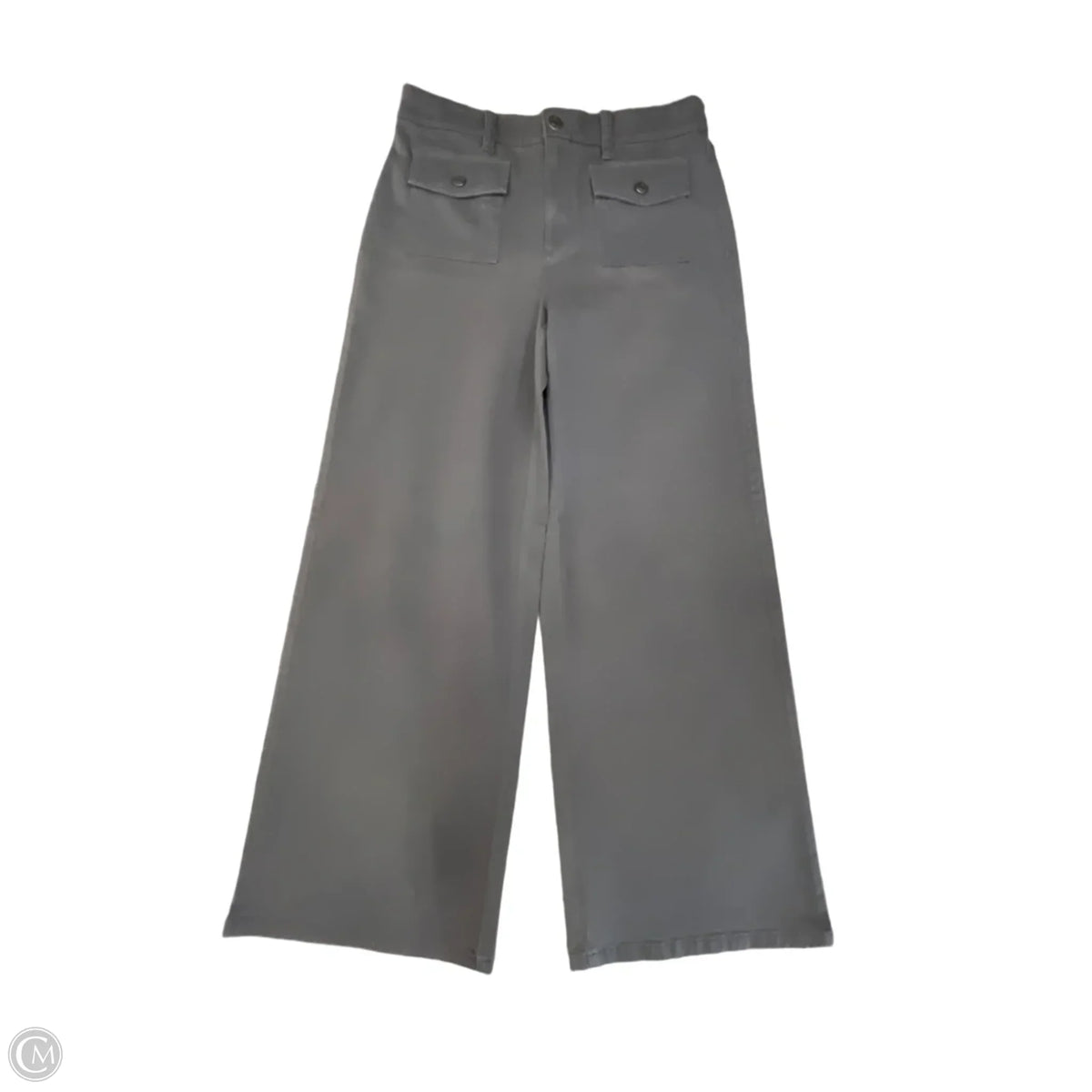Jeans Wide Leg By Loft In Grey Denim, Size: 6