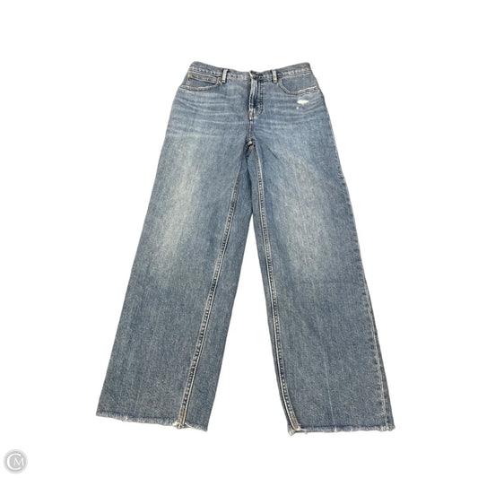 Jeans Straight By Everlane In Blue Denim, Size: 4