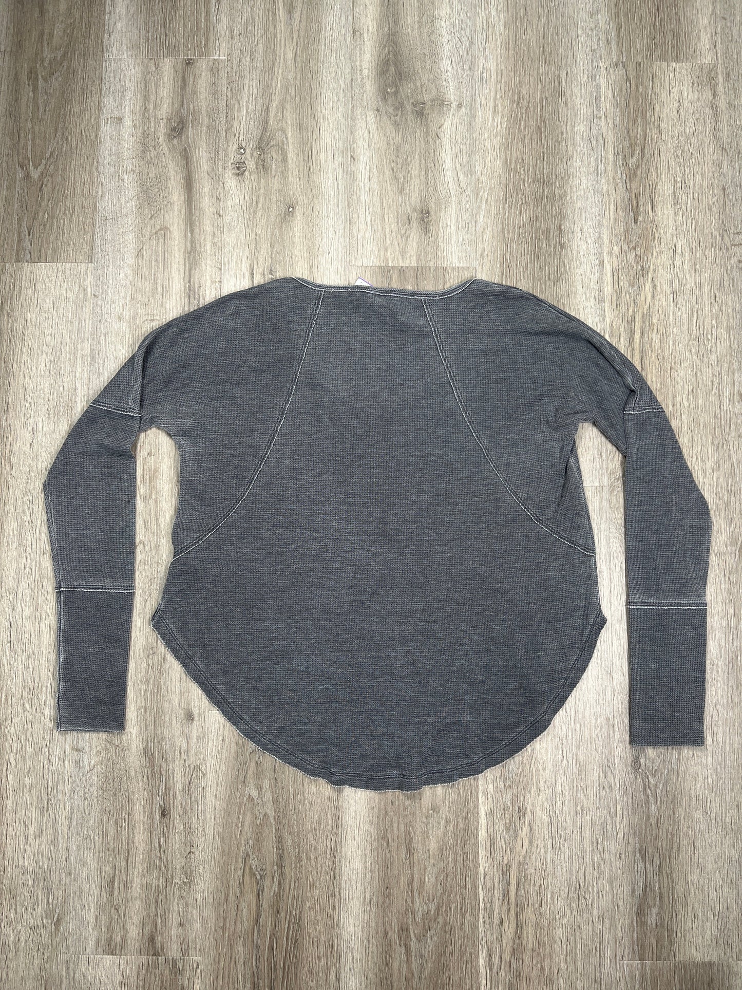 Grey Top Long Sleeve Lucky Brand, Size M