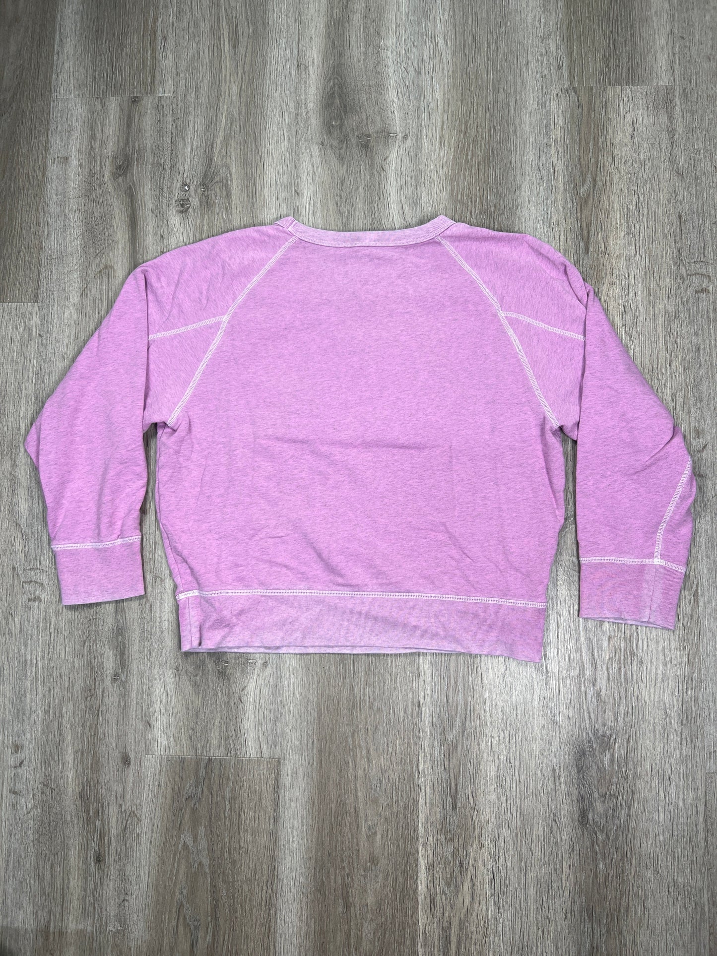 Purple Sweatshirt Crewneck Gap, Size L