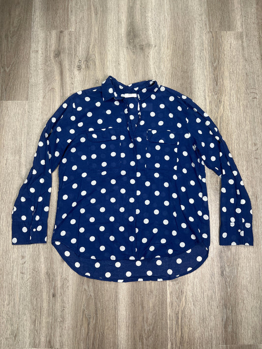 Polkadot Pattern Top Long Sleeve MIKOH , Size L