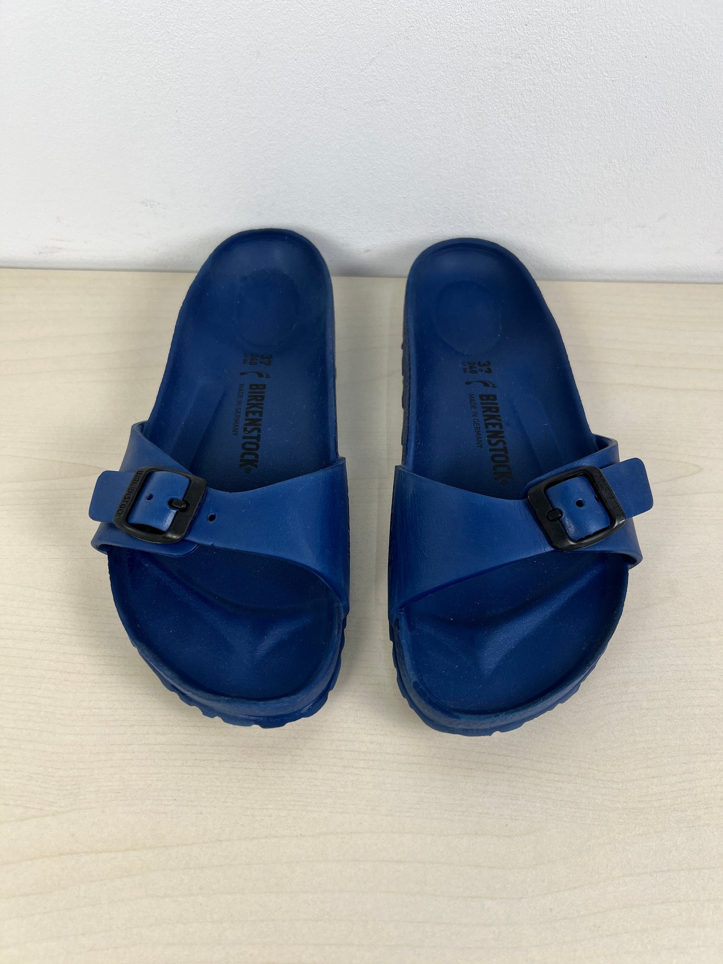 Blue Sandals Sport Birkenstock, Size 7