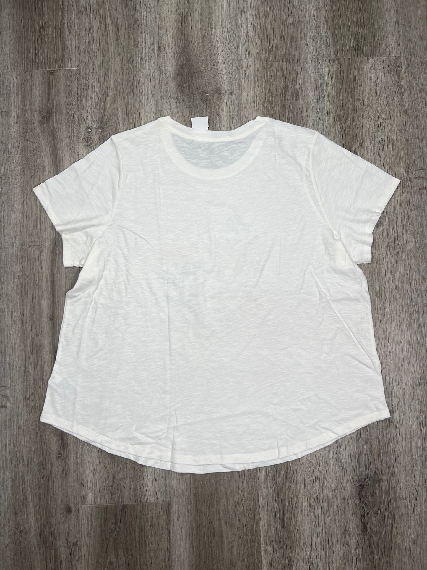 White Top Short Sleeve Old Navy, Size 2x