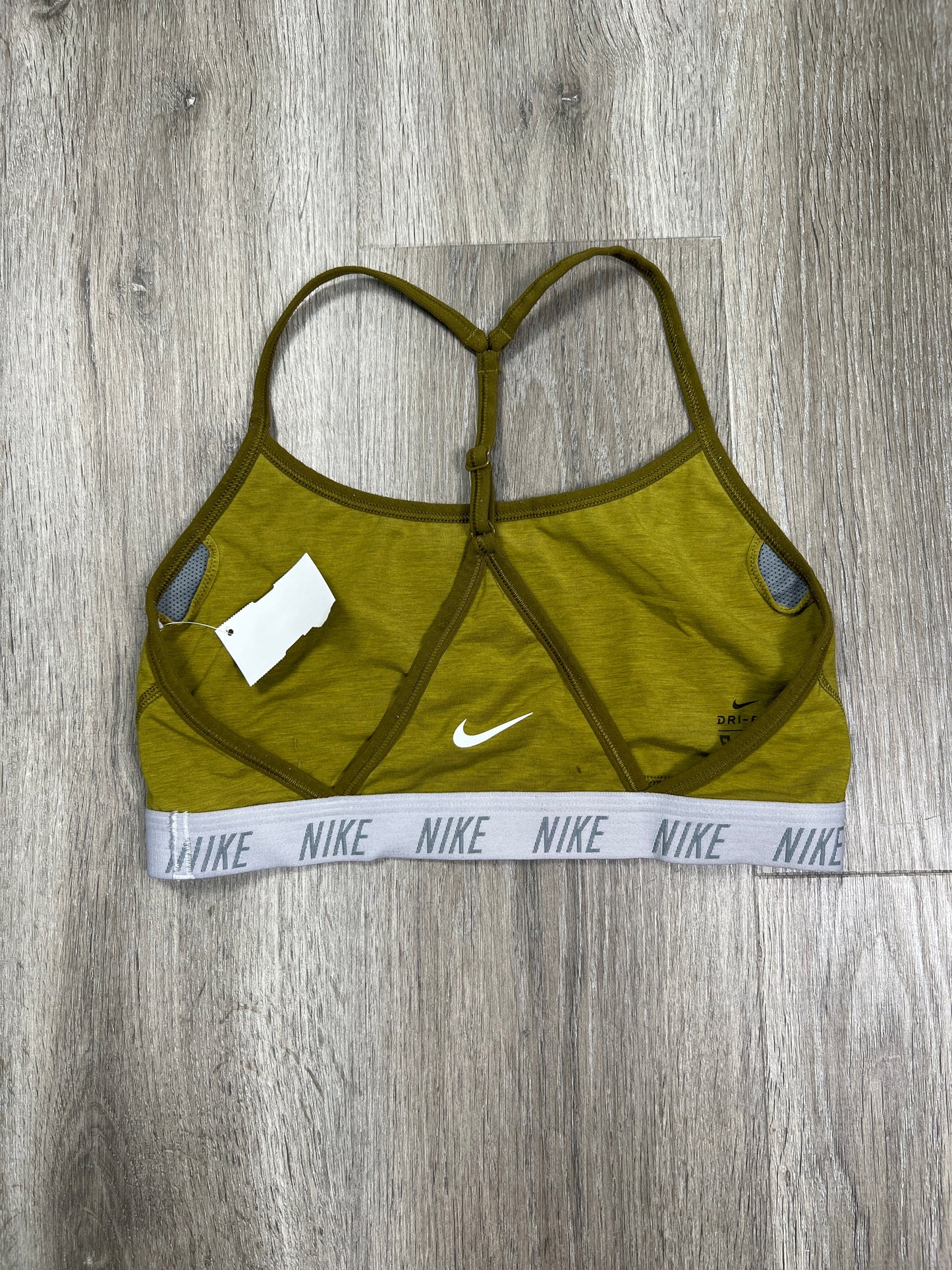 Green Athletic Bra Nike Apparel, Size M