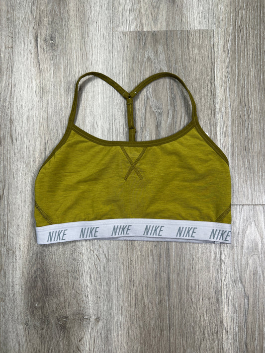 Green Athletic Bra Nike Apparel, Size M