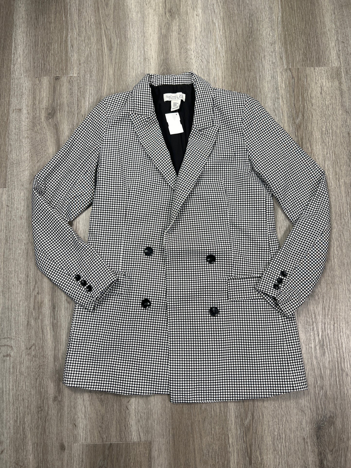 Blazer By Rachel Zoe In Checkered Pattern, Size: Xs